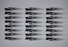 NEW Flame paint mask stencil slot car 1/64 ho lexan body bsrt viper tyco wizzard