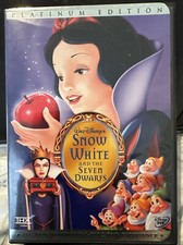 Snow White and the Seven Dwarfs DVD Disney Clamshell Platinum Edition