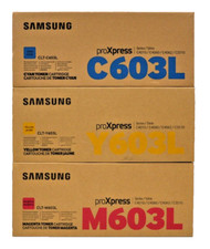 Set toner originale Samsung (CMY)603L per C4010 C4060 C4062 C3510