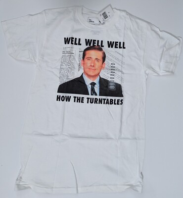 Ripple Junction The Office How The Turntables T-Shirt Unisex Size Small