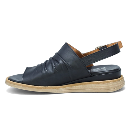 Nuevas sandalias de cuero para mujer Miz Mooz Cornwall zapatos negros talla 39 (8,5-9) - Imagen 4 de 6