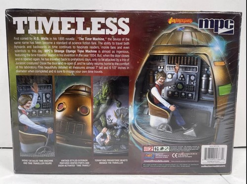 MPC 762-12 The Strange Change H.G. Wells Time Machine Model Kit Sealed NOS - Picture 2 of 3