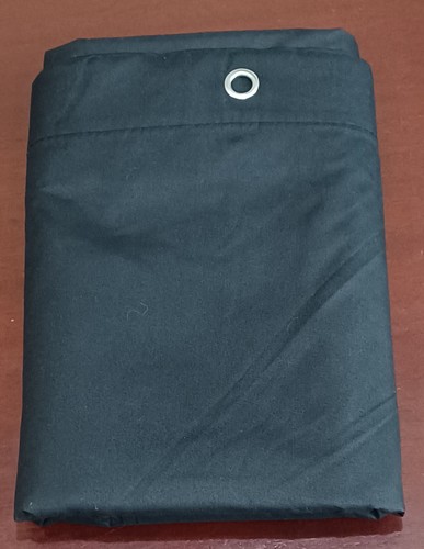 Duschvorhang oder Liner wasserdicht 72x72 schwarz strapazierfähiger Stoff - Bild 4 von 6