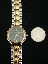 Wristwatch, Lady's, Simon Chang Gold France 7 Jewel Quartz NOS 1980s France