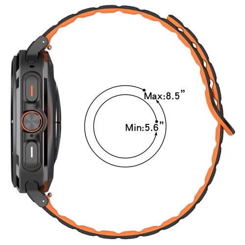 Correa magnética correa de silicona para Samsung Galaxy Watch 7 Ultra correa de pulsera - Imagen 20 de 34