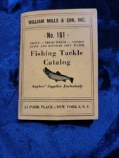 1960 William Mills Son Fishing Tackle Catalog