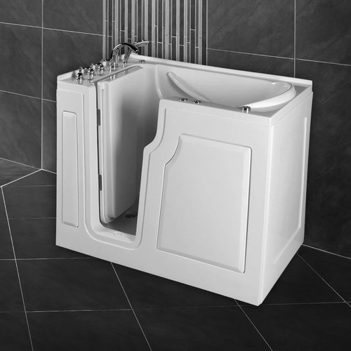 Seniorenbadewanne Siena I 122x71cm Badewanne Sitzbadewanne und Whirlpool - Bild 2 von 5