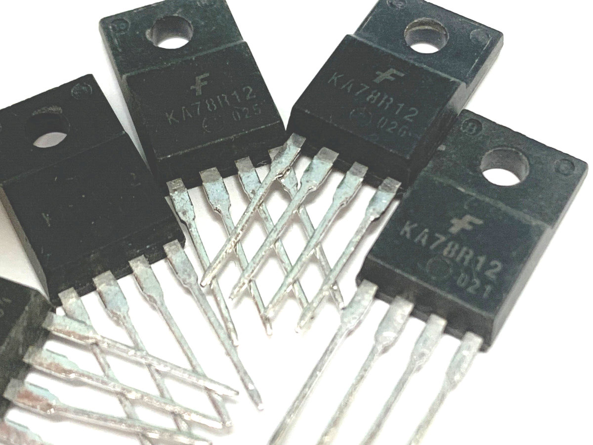 5 Pieces KA78R12 Low Dropout Voltage Regulator New Original