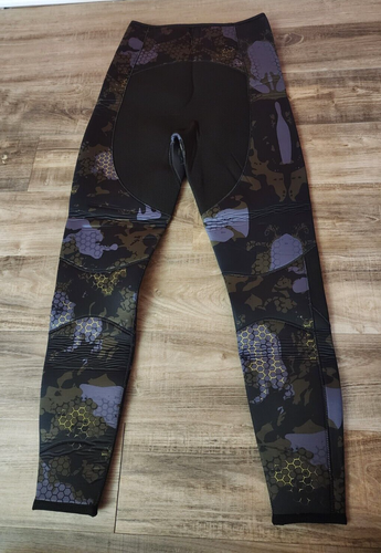 Men's OUZO - 5MM Neoprene Spearfishing Wetsuit Pants Camouflage Hunting -M - NEW - Picture 3 of 3