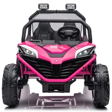 ZEOPHOL 24V Kids Ride On Car UTV 2-Seater 4WD Electric Truck 320W Remote Control