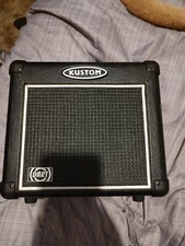 Kustom Dart 10 Practice Electric Guitar Amp Amplifier 15W Overdrive Portable
