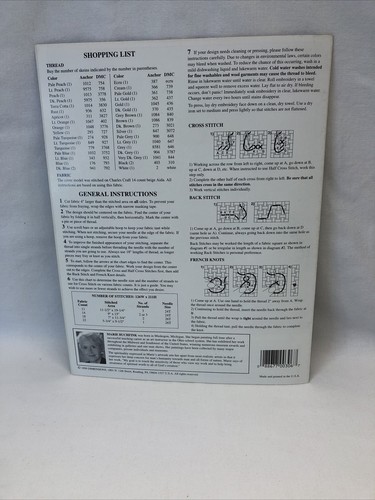 NEW - Dimensions Instructions “Three Grey Wolves” By MARIE BUCHFINK - Picture 3 of 4