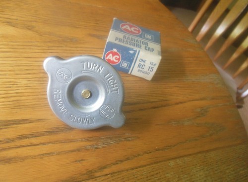 NOS RC15 Solid Rivet Radiator Cap 69 70 71 72 73 Chevelle Corvette Camaro GTO SS - Picture 6 of 7