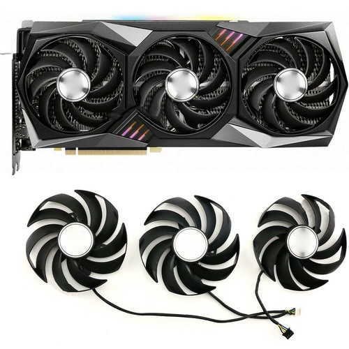For MSI RTX3060 3060ti 3070 3070ti 3080 3080ti 3090 GAMING Z/X TRIO Graphics fan - Photo 2/7