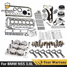 N55 3.0L Engine Overhaul Rebuild Kit -Crankshaft / Con Rods / Timing Set For BMW