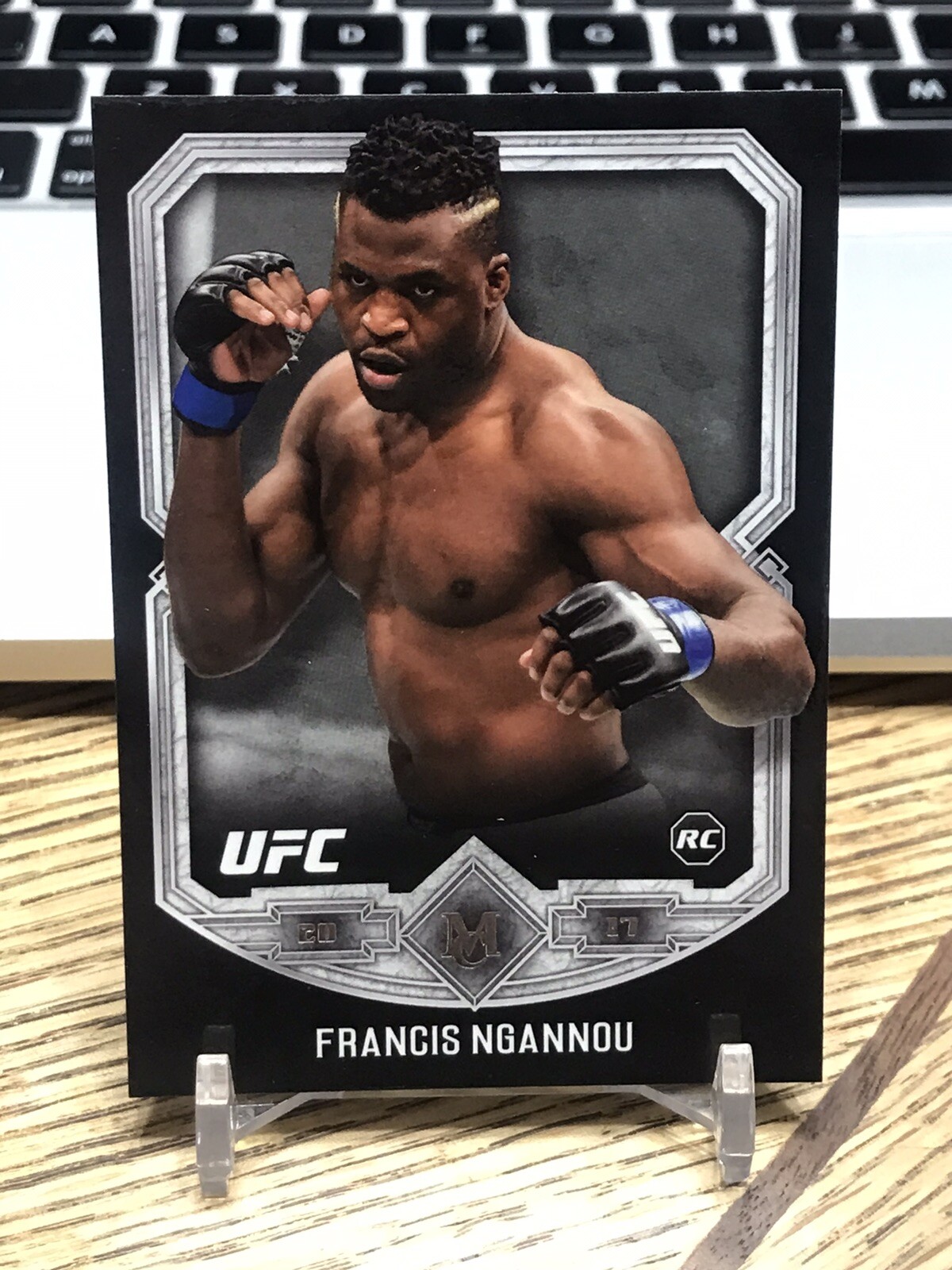Francis Ngannou 2017 Topps UFC Museum Collection RC Rookie Card #13