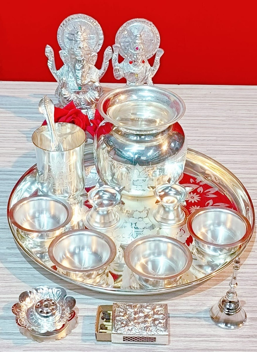 Silver Pooja Items Cleaning Silver At Home Remedies German Silver