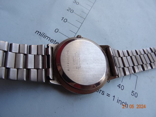 Vintage alte Uhr DEUTSCHLAND UHRWERK MECHANISMUS QUARTZ JUNGHANS SOLAR 1 - Bild 12 von 18