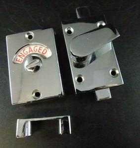 Toilet Door Indicator Lock for Bathroom Public Toilet Silver Cover Toilet Door Indicator Bolt Toilet Door Indicator Lock for Bathroom Public Toilet Silver Cover Toilet Door Indicator Bolt