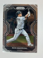 NICK MADRIGAL 2021 Panini Prizm  Rookie Card RC #106 Base Chicago White Sox