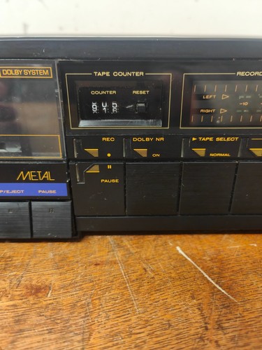 MARANTZ SD151 Hi-Fi Separate Stereo Cassette Player Tape Deck Metal Heads Black - Picture 7 of 24