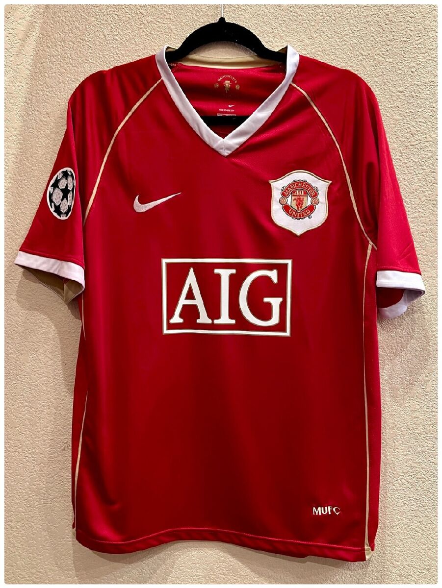 Rooney #8 Manchester United 2006/2007 Home UCL Short Sleeve Rooney #8 Manchester United 2006/2007 Home UCL Short Sleeve