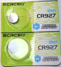 2 PACK CR927 LITHIUM 3V (EXP 12/29) DL927 ECR927 KCR927 BR927 FREE SHIPPING