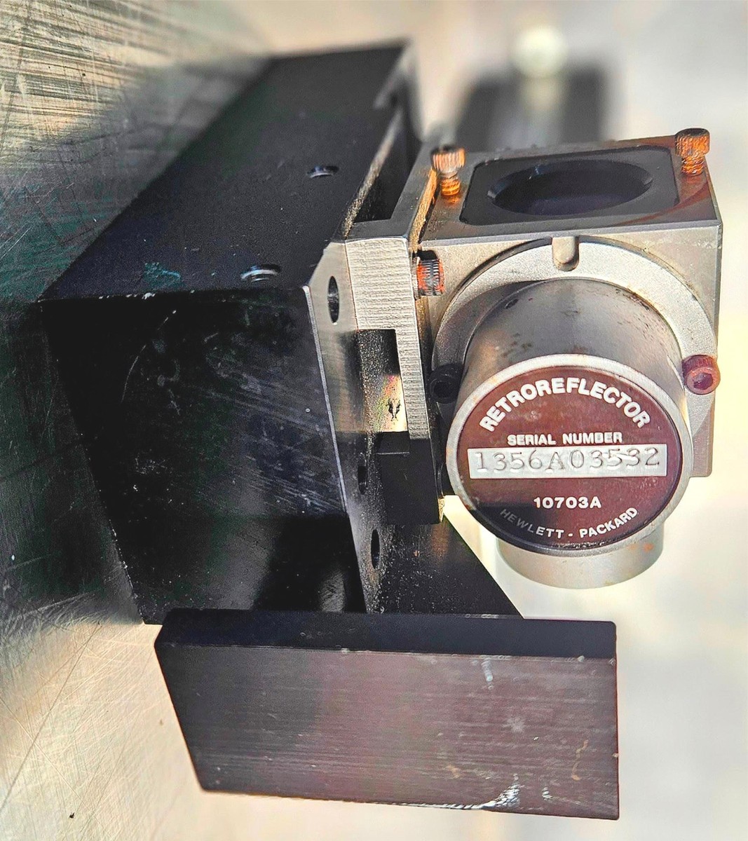 HEWLETT P 10780 RECEIVER 10703A RETROREFLECTOR 10706A PLANEMIRROR