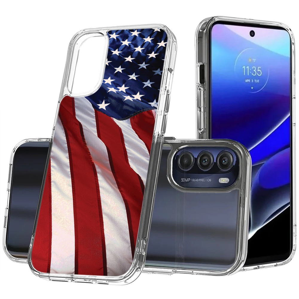 Phone Case Cover for Motorola Moto G Stylus 5G (2022), US Flag