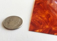 Extra Thin celluloid tortoise shell medium blank sheet for guitar pickguards