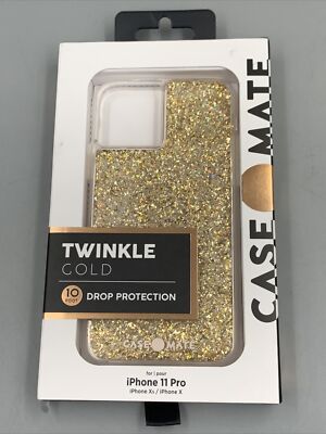 Case-Mate - Case for Apple iPhone 11 Pro / iPhone Xs / i phone X - Twinkle Gold