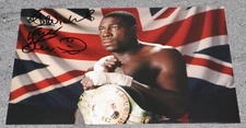 Frank Bruno Personally Hand SIGNED 12x8 Photo Authentic Signature Boxing - Gift