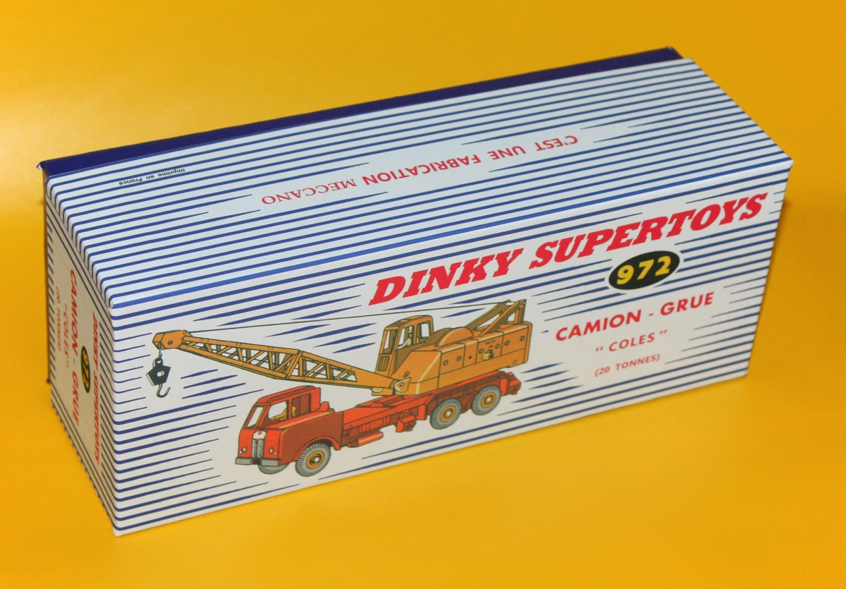 Dinky Toys GB n° 972 camion 20T Lorry Mounted Crane grue