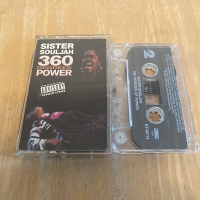 SISTER SOULJAH -360 DEGREES OF POWER--1992 CASSETTE w/ ICE CUBE USA IMPORT