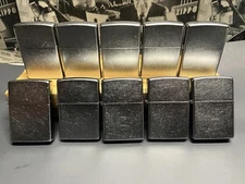 Lot 10 PCS Zippo chrome cases Only 25 Years Zippo Cases