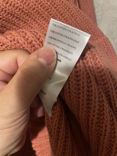 NWT Free People Turtleneck Sweater 0B1010828 Rose Medium - 第 6/7 張圖片