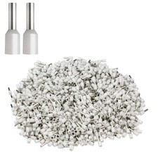 1000 Pcs Awg 20/0.75mm Wire Ferrules Insulated Copper Crimp Connectors Crimp Pi