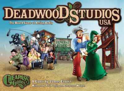 Deadwood Studios USA Board Game .. Score the best roles in the worst movies!