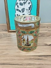 Vintage Lambertz Wind Up Gold Tin Music Box German AACHEN 2004