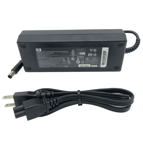 NEW Original 120W HP AC DC Adapter Charger for ENVY DV7 RMN TPN-W109 Notebook PC - Picture 6 of 8