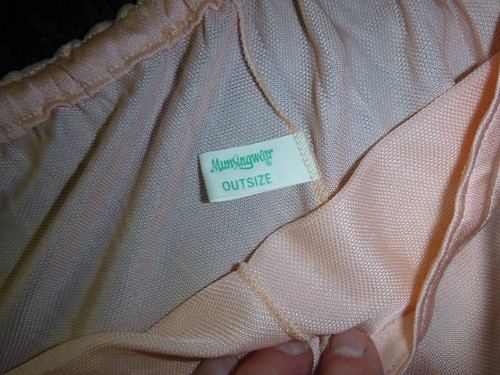 NOS Vtg 40s 50s Munsingwear Peach Colored Tap Panties 10% Rayon XL/XXL USA - Picture 2 of 7