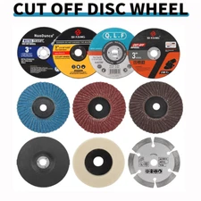 10Pcs 3 Inch Cutting Disc Flap Grinding Wheel Abrasive 75mm F Angle Grinder Tool