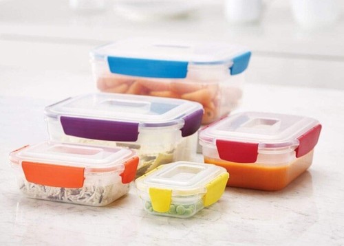 Joseph Joseph Nes Lock 5-piece Multi-size Food Storage Container Set With Lids - Picture 5 of 6