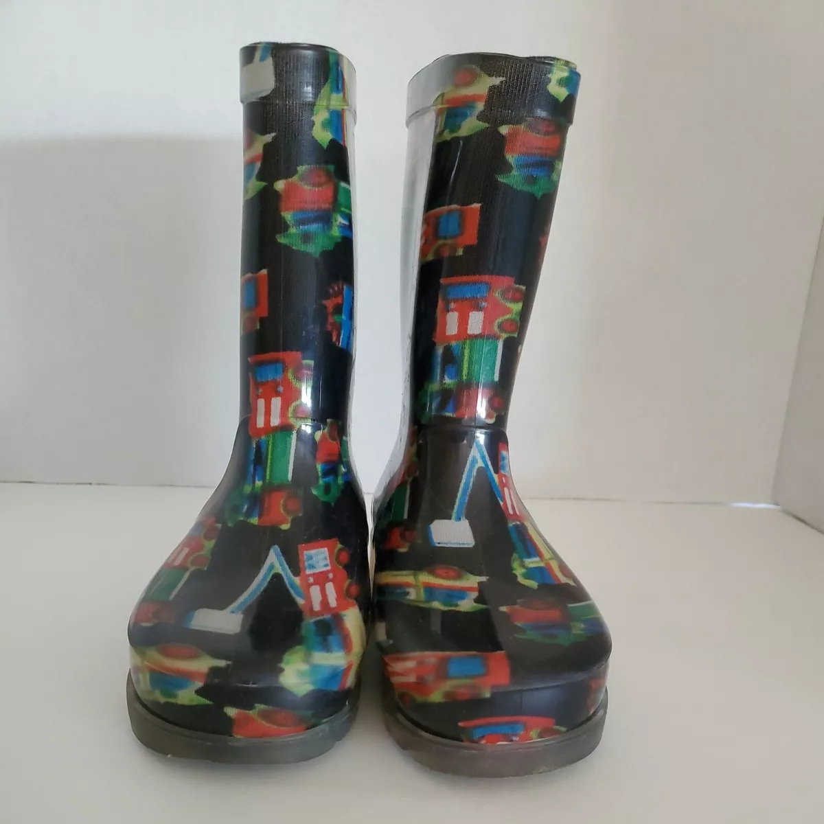 Fire truck deals rain boots