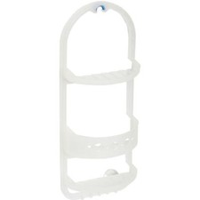 Over-The-Shower Caddy In Frosted Clear