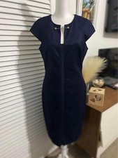 Tommy Hilfiger - Dark Blue Dress- size 8-(0822)