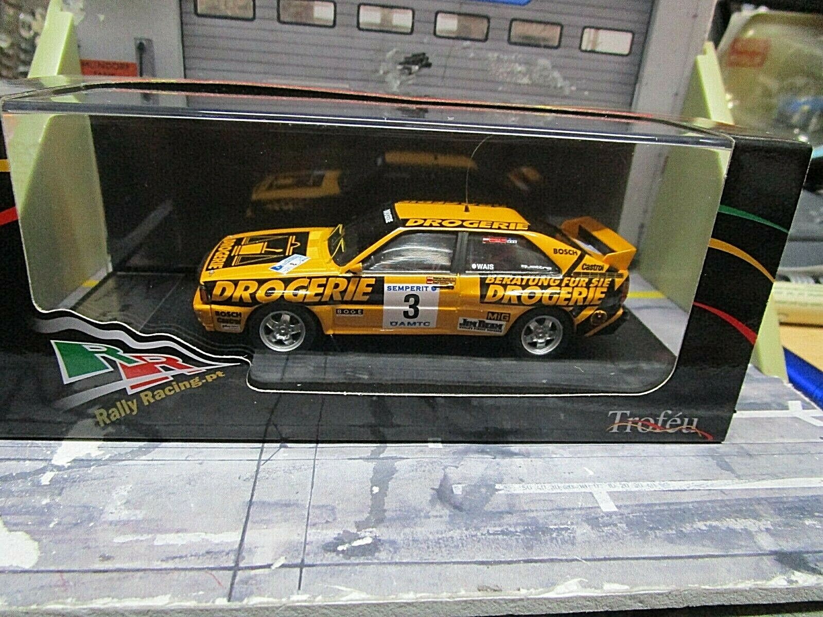 AUDI Quattro Rallye Semperit AT 1983 3 Wiedner Drogerie Trofeu Scala43 143 