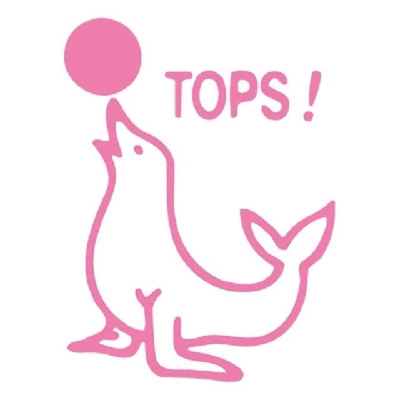 TOPS Sea Lion Themed - Self inking teacher reward xstamper stamp