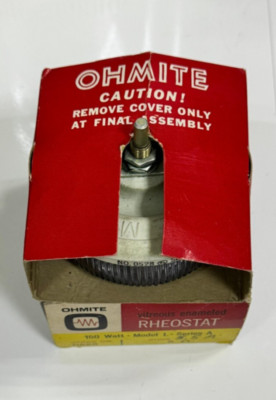 Ohmite L Serie Rheostat - 150W, 5 Ohm, 5,5A, glasfaseremailliert, Modell L,