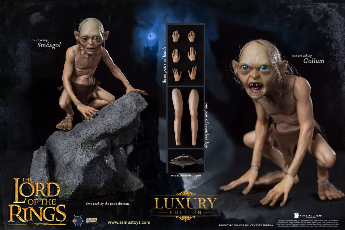 The Lord of the Rings Gollum & Smeagol (Luxury Edition) 1/6 Scale Figure Set